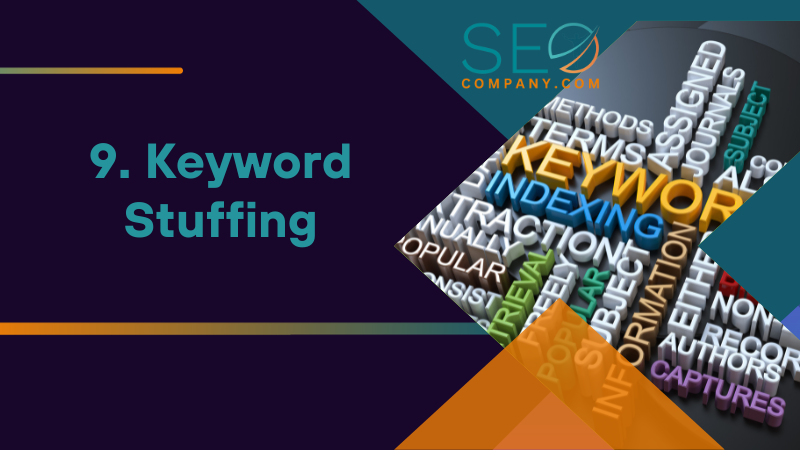 9. Keyword Stuffing