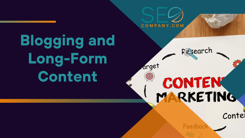 Blogging and Long Form Content