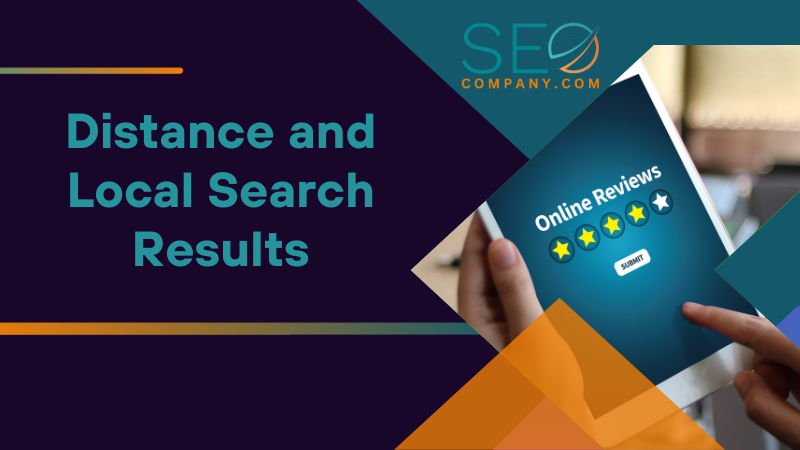 Distance and Local Search Results