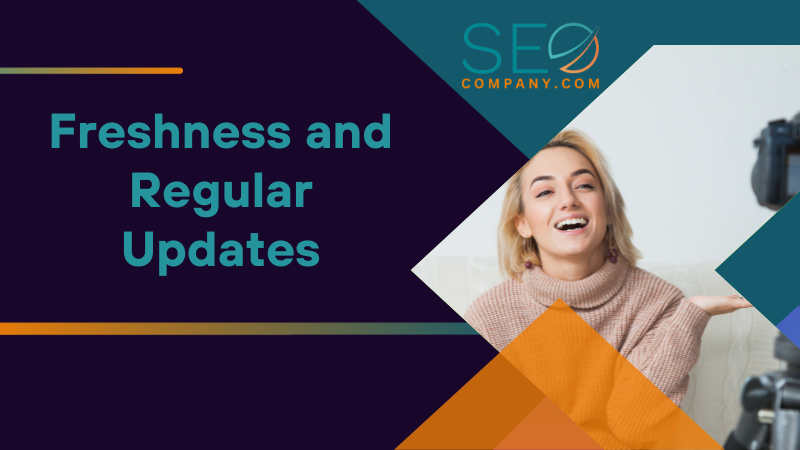 Freshness and Regular Updates