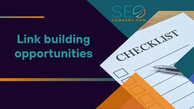 Link building opportunities