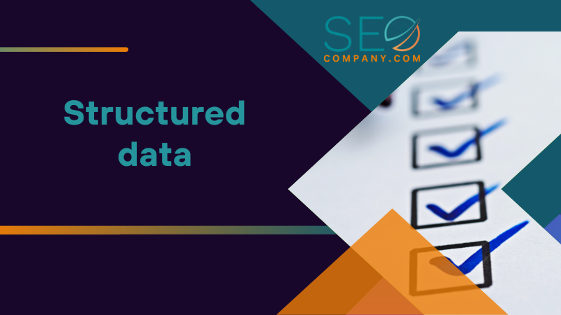 Structured data