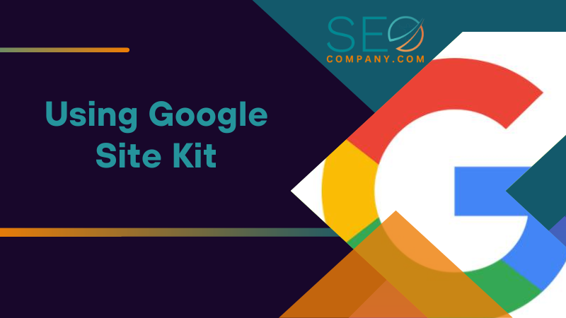 Using Google Site Kit